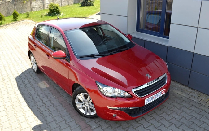 Peugeot 308 cena 34500 przebieg: 236000, rok produkcji 2016 z Brodnica małe 781